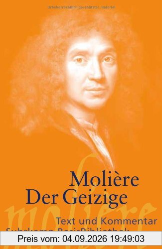 Der Geizige (Suhrkamp BasisBibliothek)