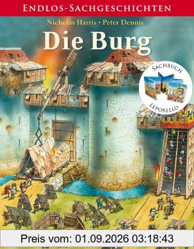 Die Burg: Endlos-Sachgeschichten