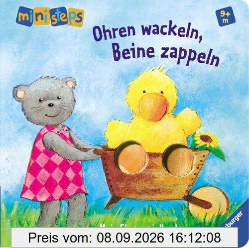ministeps® Bücher: Ohren wackeln, Beine zappeln: Ab 9 Monaten