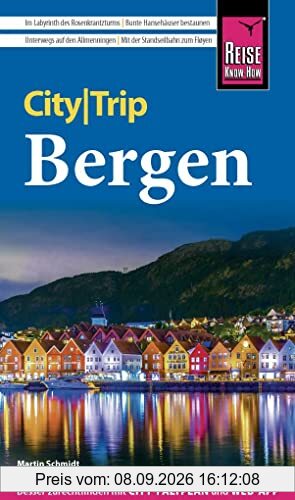 Reise Know-How CityTrip Bergen: Reiseführer mit Stadtplan und kostenloser Web-App