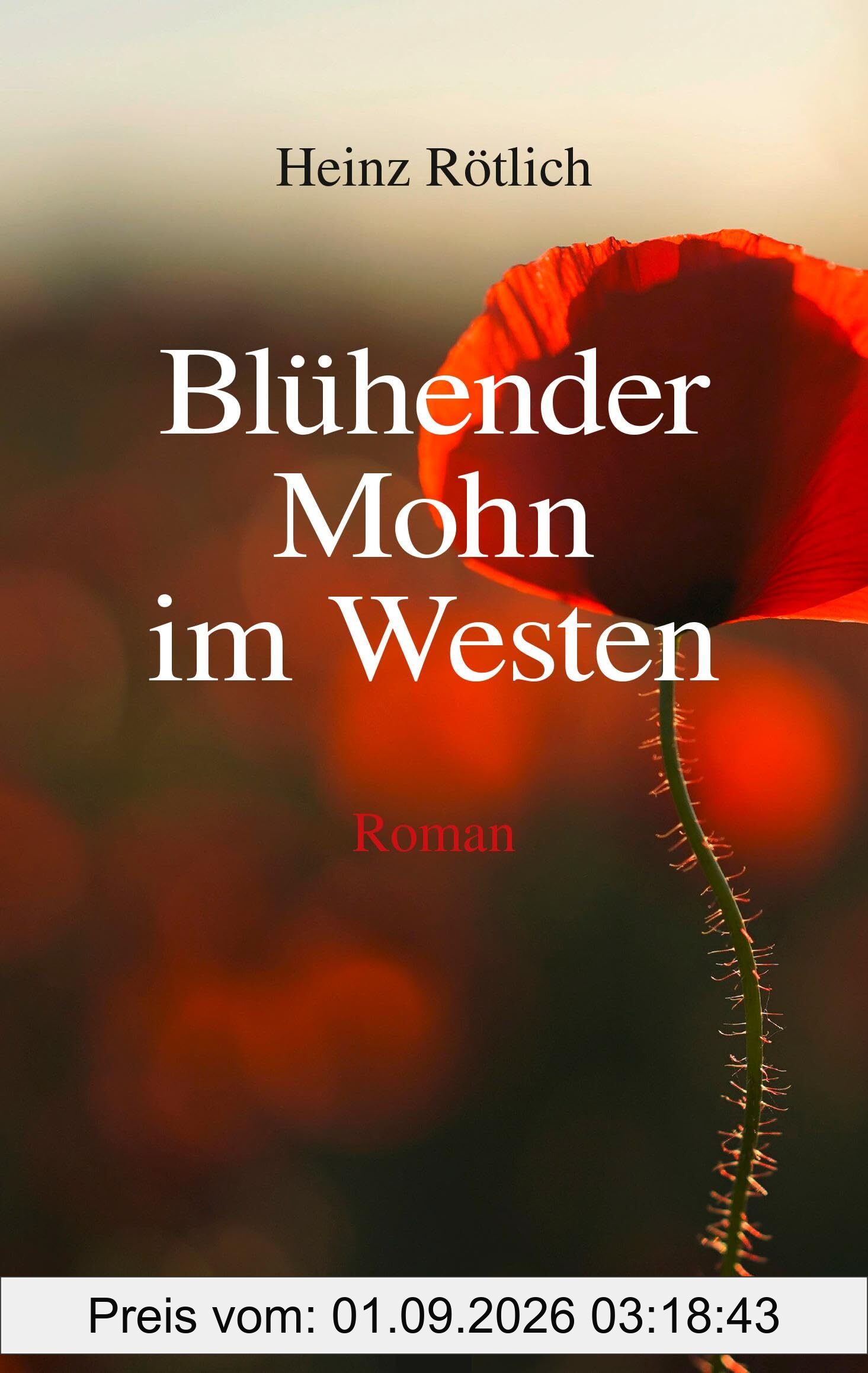 Blühender Mohn im Westen