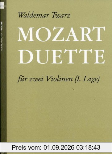 Mozart Duette. Violine