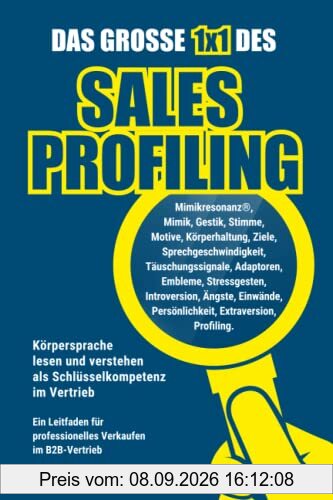 Das große 1x1 des Sales Profiling: Körpersprache lesen und verstehen als Schlüsselkompetenz im Vertrieb