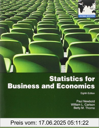 Binding : Taschenbuch, Edition : 8th edition., Label : Prentice Hall, Publisher : Prentice Hall, NumberOfItems : 1, PackageQuantity : 1, medium : Taschenbuch, numberOfPages : 792, publicationDate : 2012-02-28, authors : Paul Newbold, William Carlson, Betty Thorne, languages : english, ISBN : 0273767062