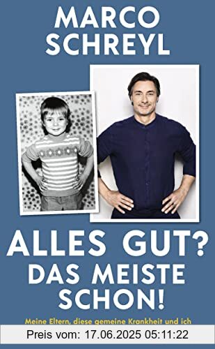 Binding : Gebundene Ausgabe, Edition : 1., Label : Kiepenheuer&Witsch, Publisher : Kiepenheuer&Witsch, medium : Gebundene Ausgabe, numberOfPages : 272, publicationDate : 2023-11-02, releaseDate : 2023-11-02, authors : Marco Schreyl, ISBN : 3462005456