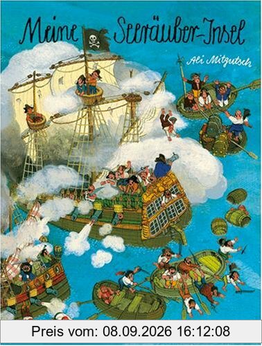 Meine Seeräuber-Insel: Vierfarbiges Wimmelbilderbuch. Neuausgabe