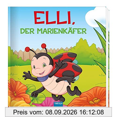Trötsch Kinderbuch Elli, der Marienkäfer: Entdeckerbuch Beschäftigungsbuch Spielbuch