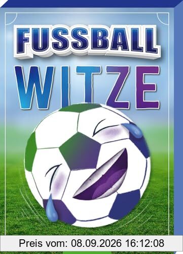 Fußball-Witze: Für die Fußball-EM 2024: Kartenbox mit den besten Kinderwitzen für Kids ab 8 Jahren