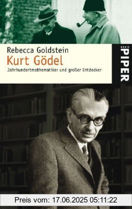 Binding : Taschenbuch, Label : Piper Taschenbuch, Publisher : Piper Taschenbuch, medium : Taschenbuch, numberOfPages : 320, publicationDate : 2007-05-01, authors : Rebecca Goldstein, translators : Thorsten Schmidt, languages : german, ISBN : 3492249604
