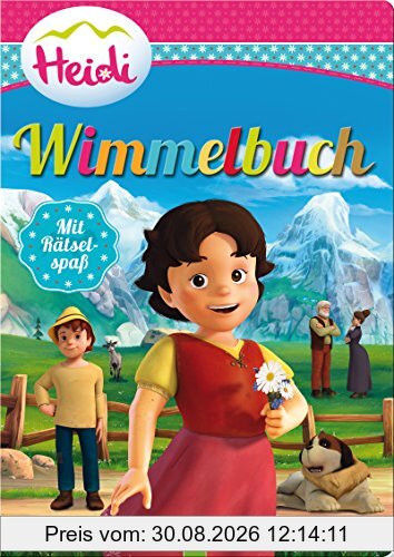 Wimmelbuch Heidi: Mit Rätselspaß