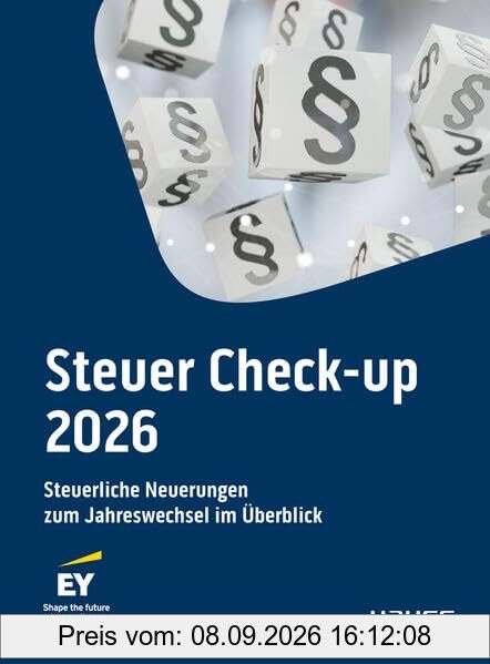 Steuer Check-up 2026: Die Erfolgsbroschüre bereits in der 23. Auflage!