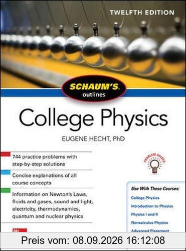 Schaum's Outline of College Physics (Schaum's Outlines)