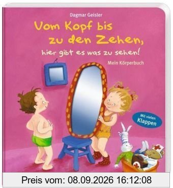 Vom Kopf bis zu den Zehen, hier gibt es was zu sehen! Mein Körper-Buch