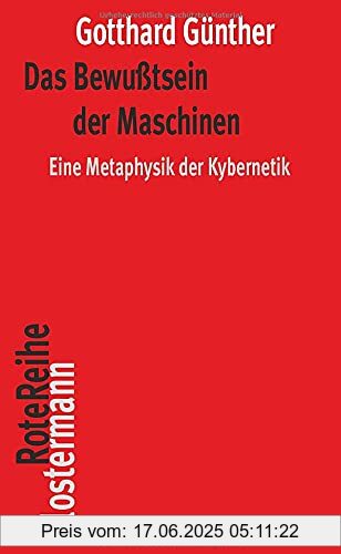 Binding : Taschenbuch, Edition : 4. Auflage 2021, basierend auf der 2., erweiterten Auflage 1963, Label : Klostermann, Vittorio, Publisher : Klostermann, Vittorio, medium : Taschenbuch, numberOfPages : 200, publicationDate : 2021-04-01, authors : Gotthard Günther, ISBN : 3465045645
