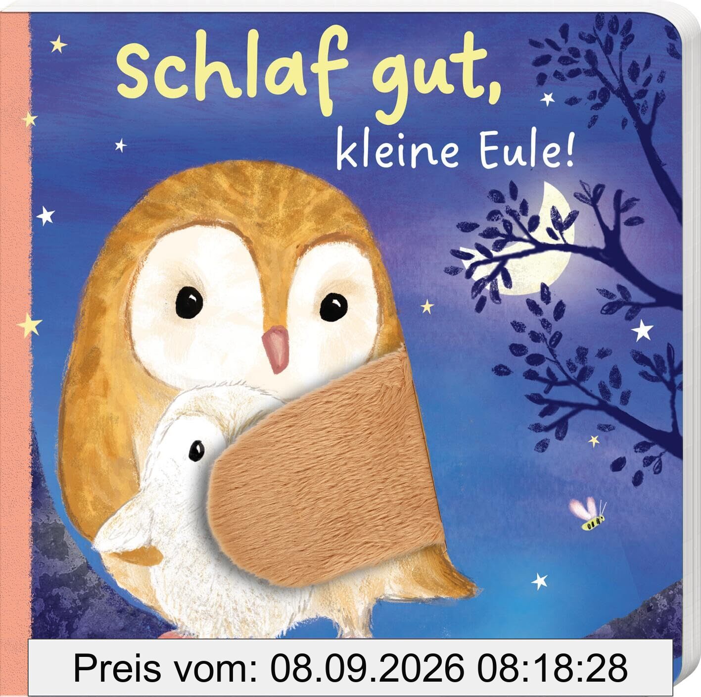 Schlaf gut, kleine Eule!: Erstes Lieblingsbuch mit Knisterplüschklappe für Babys ab 6 Monaten