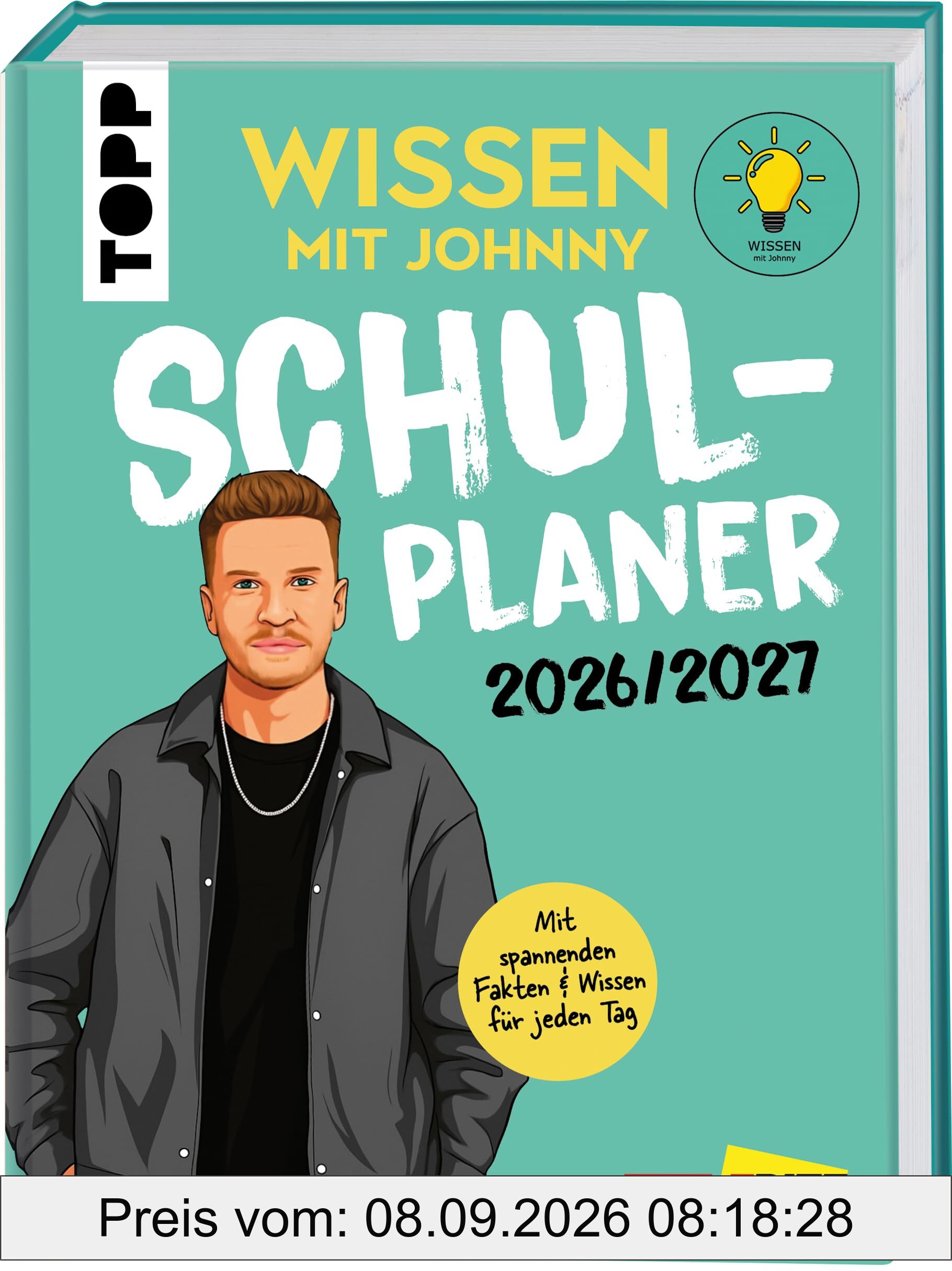 Wissen mit Johnny: Schulplaner 2026/2027
