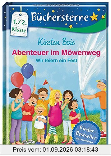 Abenteuer im Möwenweg. Wir feiern ein Fest: Mit 16 Seiten Leserätseln und -spielen