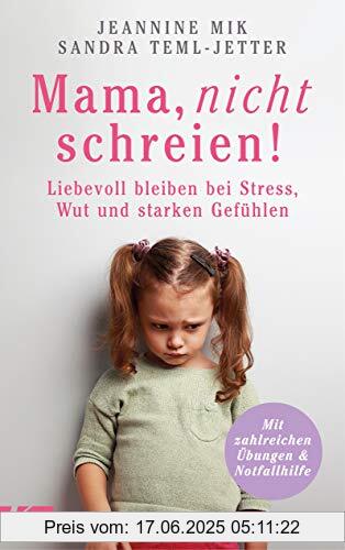 Binding : Broschiert, Label : Kösel-Verlag, Publisher : Kösel-Verlag, medium : Broschiert, numberOfPages : 224, publicationDate : 2019-05-27, releaseDate : 2019-05-27, authors : Jeannine Mik, Sandra Teml-Jetter, ISBN : 3466311136