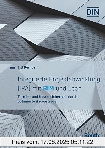 Binding : Taschenbuch, Edition : 1, Label : Beuth, Publisher : Beuth, medium : Taschenbuch, numberOfPages : 192, publicationDate : 2023-06-30, authors : Till Kemper, publishers : DIN e.V., Till Kemper, ISBN : 3410306498