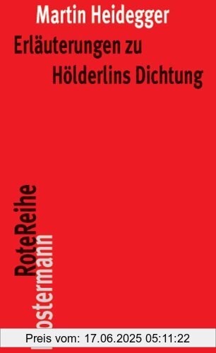 Binding : Broschiert, Edition : 7. Auflage., Label : Klostermann, Publisher : Klostermann, medium : Broschiert, numberOfPages : 208, publicationDate : 2011-11-01, authors : Martin Heidegger, languages : german, ISBN : 3465041402