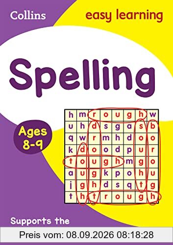 Spelling Ages 8-9: Ideal for home learning (Collins Easy Learning KS2)
