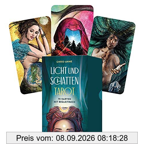 Licht und Schatten Tarot: 78 Karten mit Begleitbuch