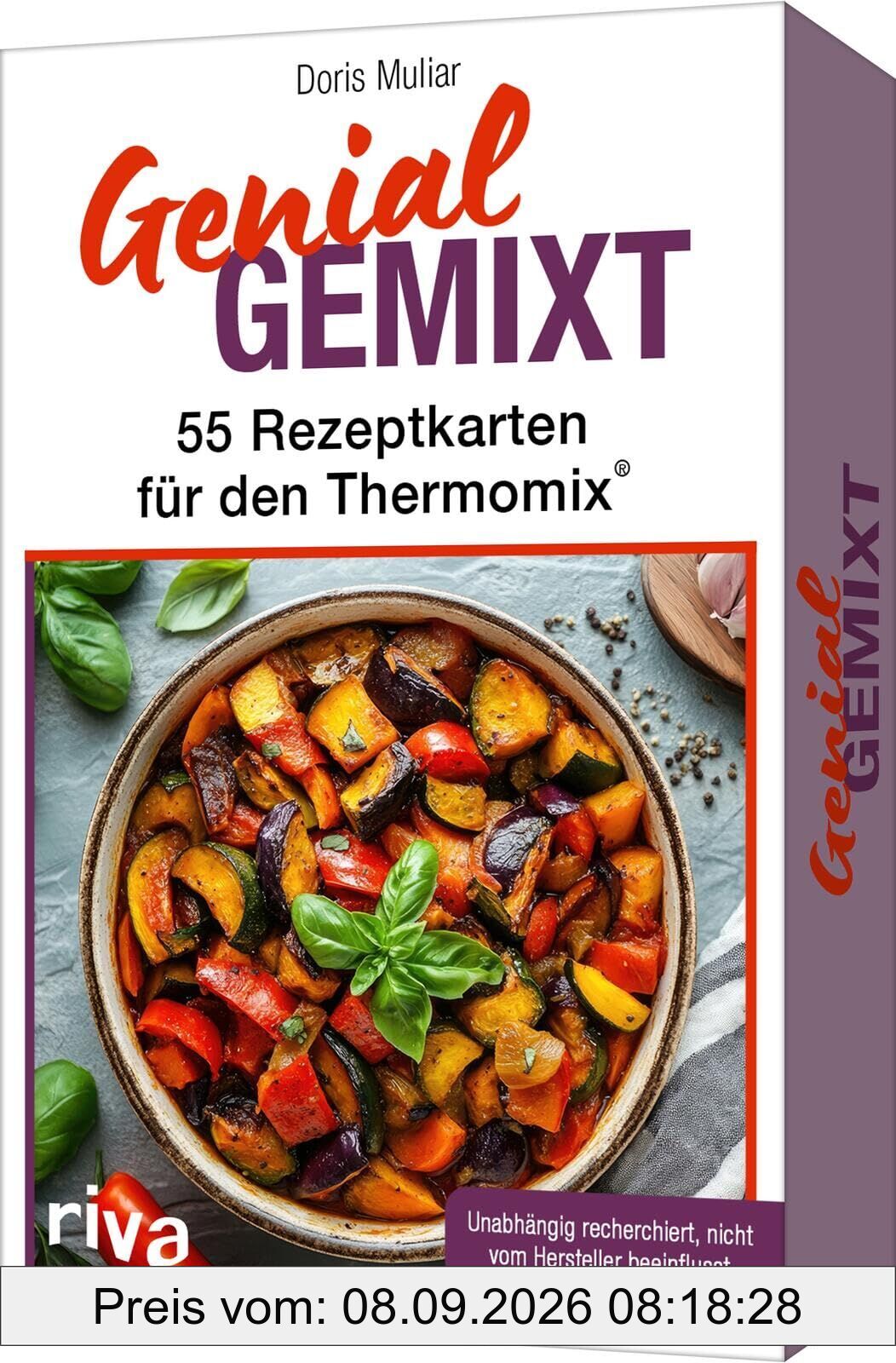 Genial gemixt - 55 Rezeptkarten für den Thermomix®