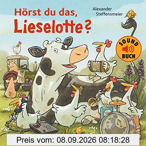 Hörst du das, Lieselotte? (Soundbuch): neue Lieselotte-Geschichte mit 7 Sounds