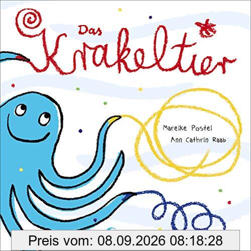 Das Krakeltier: Bilderbuch, Pappbilderbuch, Förderung der Feinmotorik für Kleinkinder ab 1 Jahr / 18 Monate / 2 Jahre