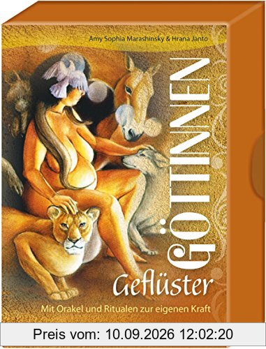 Göttinnengeflüster: Mit Orakel und Ritualen zur eigenen Kraft - 52 Karten mit Begleitbuch