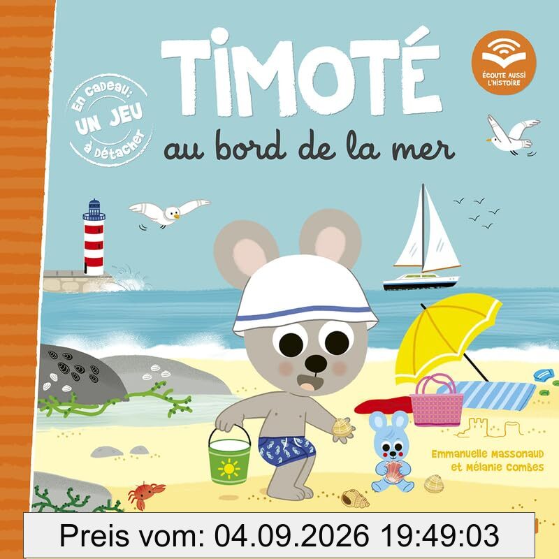 Timoté au bord de la mer