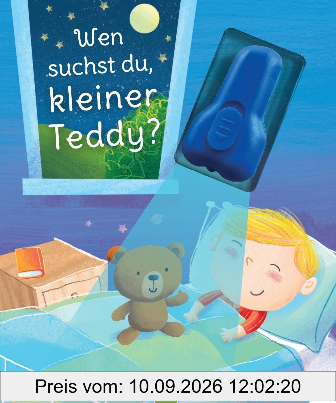 Wen suchst du, kleiner Teddy?: Vorlesegeschichte mit UV-Licht-Elementen für Kinder ab 3 Jahren. Taschenlampenbuch