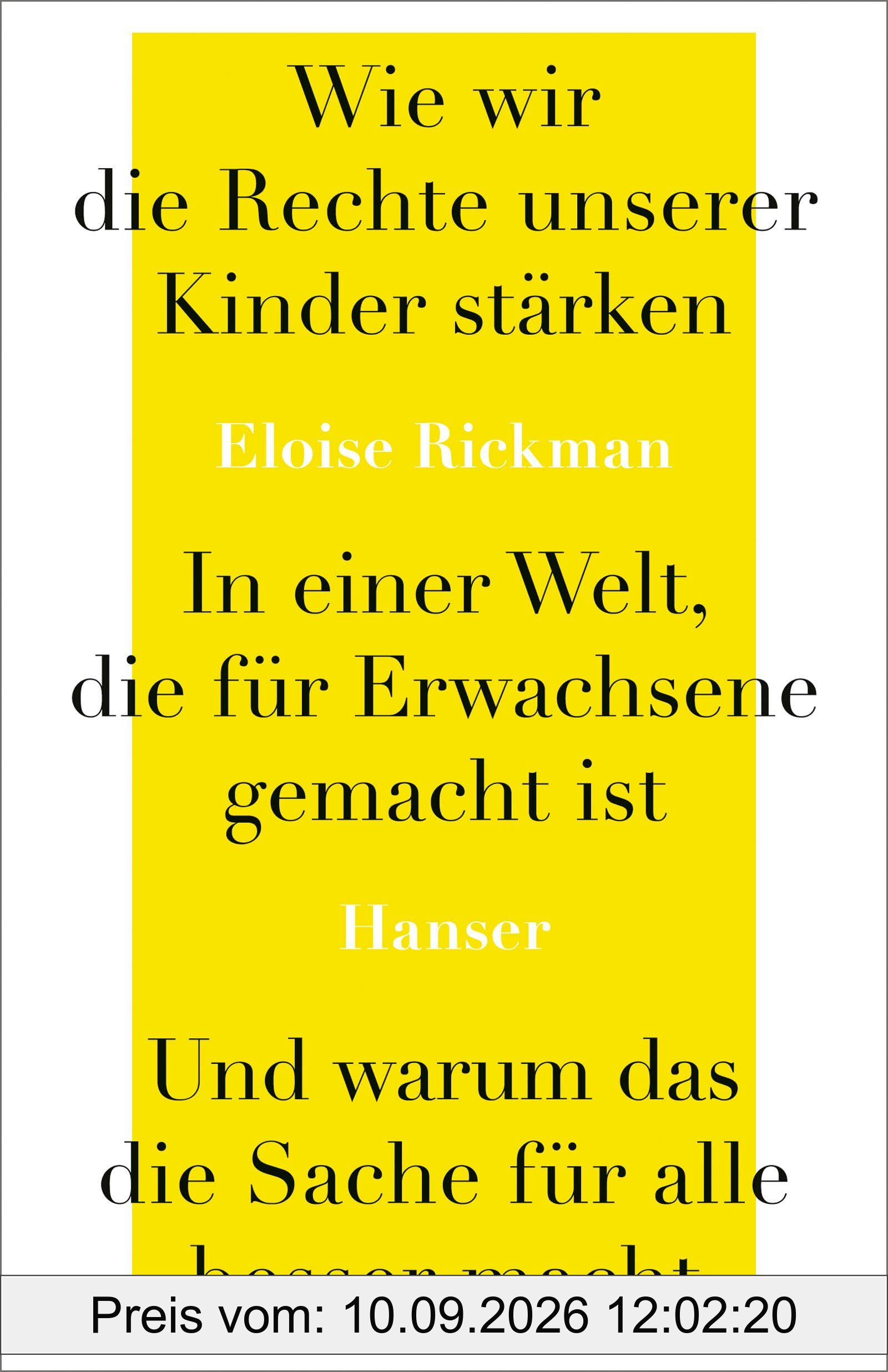 Wie wir die Rechte unserer Kinder stärken in einer Welt, die für Erwachsene gemacht ist, und warum das die Sache für alle besser macht