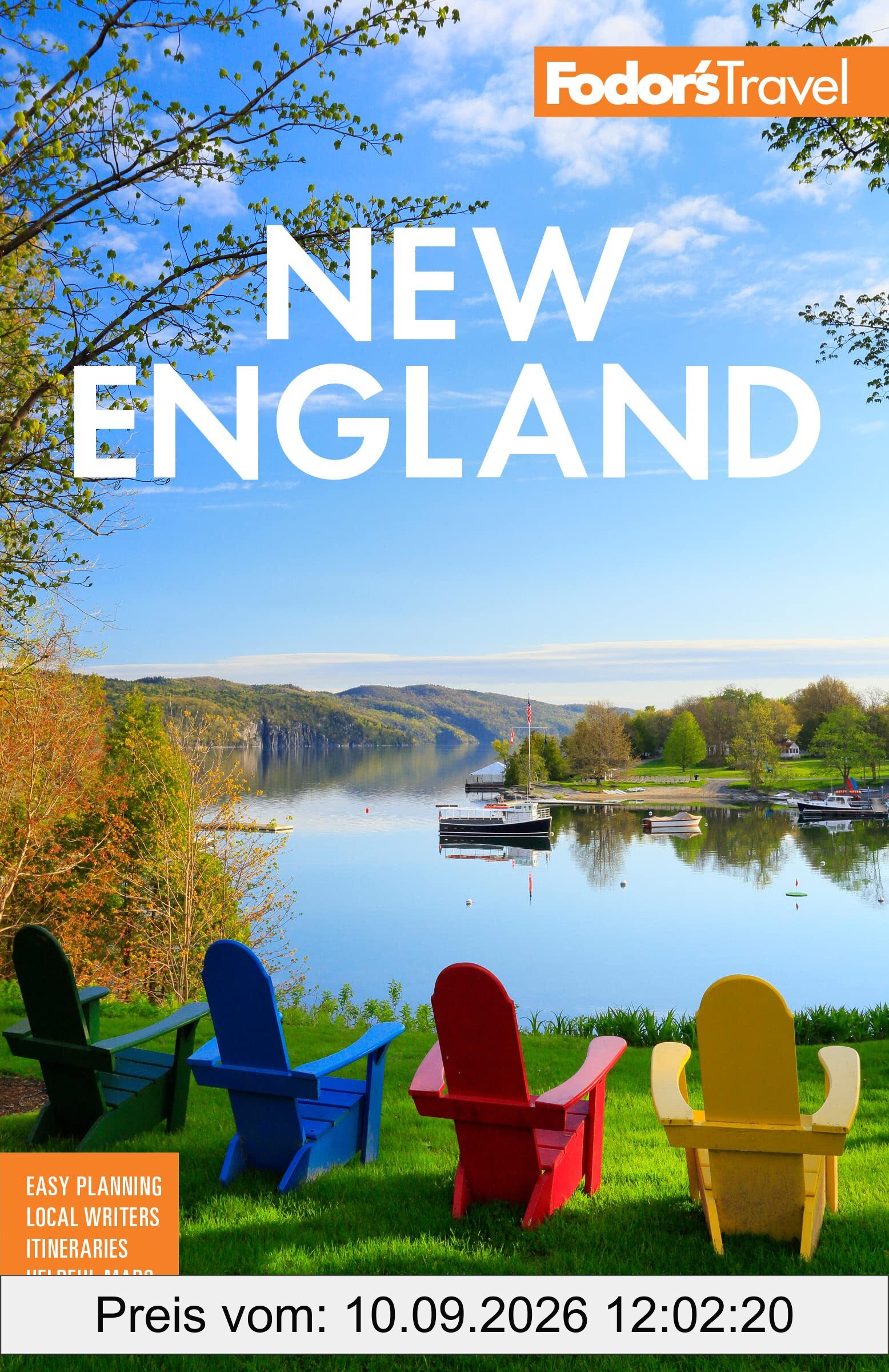 Fodor's New England: with the Best Fall Foliage Drives, Scenic Road Trips, and Acadia National Park (Full-color Travel Guide)