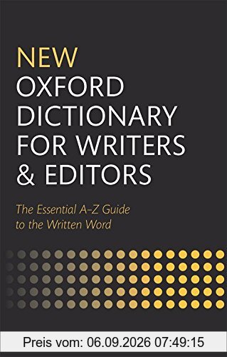 New Oxford Dictionary for Writers and Editors