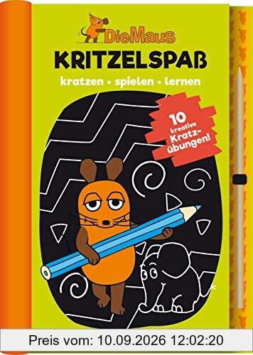 Trötsch Die Maus Kritzelspaß Kratzbuch: Kratzbild Die Sendung mit der Maus
