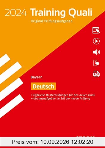 STARK Training Abschlussprüfung Quali Mittelschule 2024 - Deutsch 9. Klasse - Bayern