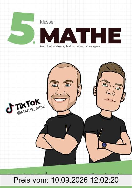 5. Klasse Mathematik Lernheft: inkl. Lernvideos von MatheMind