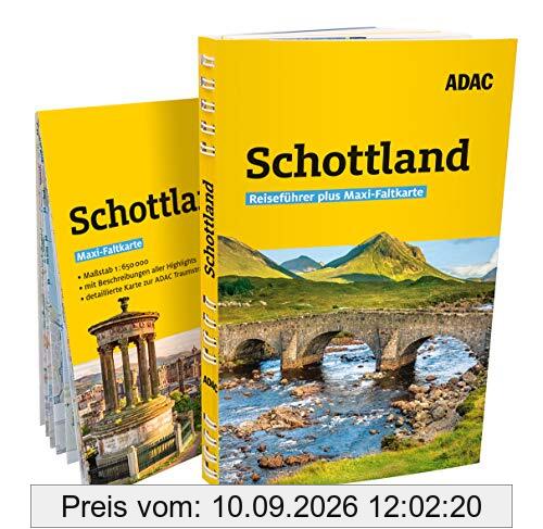 ADAC Reiseführer plus Schottland: mit Maxi-Faltkarte zum Herausnehmen