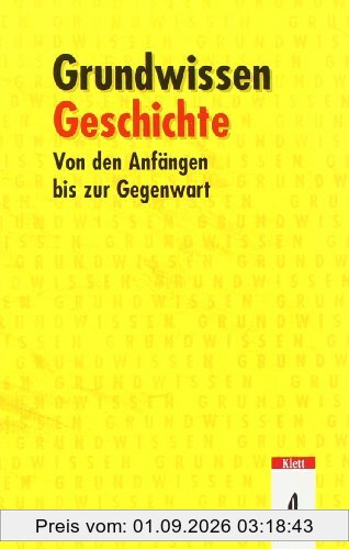 Grundwissen Geschichte