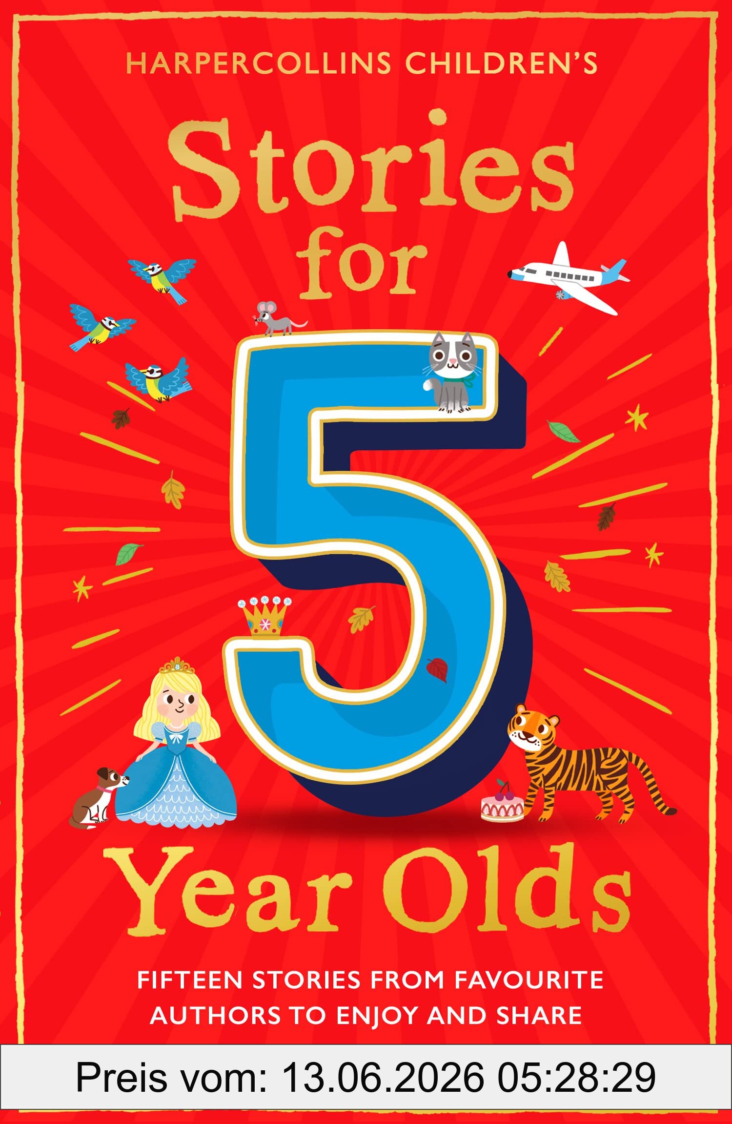Julia Eccleshare Stories For 5 Year Olds, A Classic Collection Of Tales Including Paddington, Cinderella And Brambly Hedge, The Perfect Children’s Gift