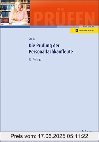 Binding : Taschenbuch, Edition : 13., aktualisierte Auflage. Online-Buch inklusive, Label : NWB Verlag, Publisher : NWB Verlag, medium : Taschenbuch, numberOfPages : 1038, publicationDate : 2022-07-05, authors : Werner Gropp, ISBN : 3470666636