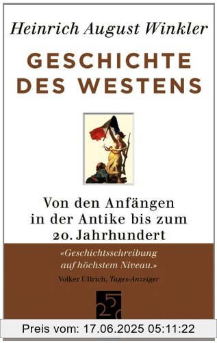 Binding : Taschenbuch, Edition : 1, Label : C.H.Beck, Publisher : C.H.Beck, medium : Taschenbuch, numberOfPages : 1343, publicationDate : 2013-02-25, authors : Winkler, Heinrich August, languages : german, ISBN : 3406644376