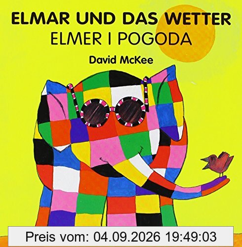 Elmar und das Wetter, deutsch-polnisch