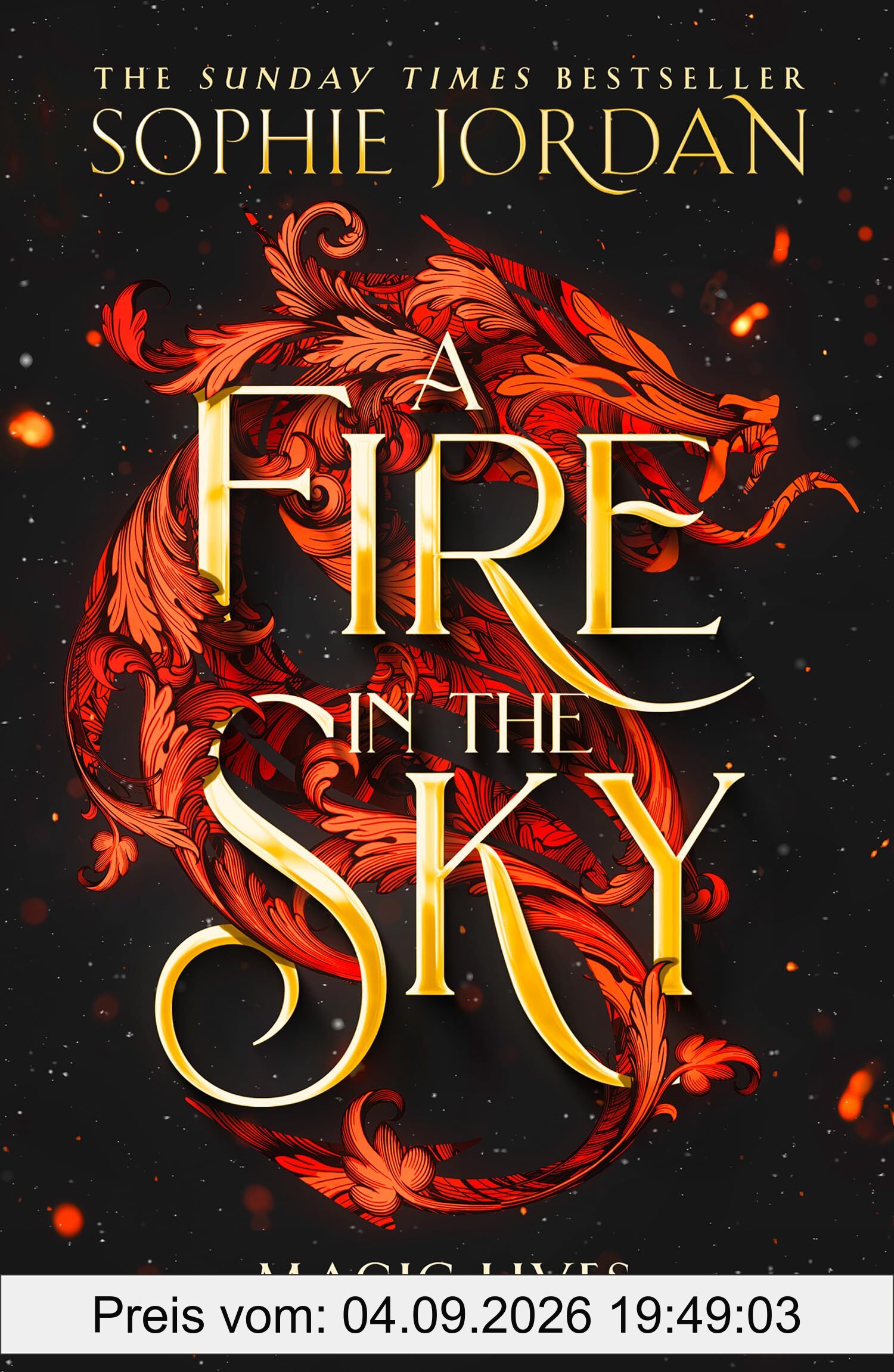 A Fire in the Sky: Don’t miss the sizzling enemies to lovers romantasy, full of adventure, dragons, and magic new in paperback in 2025!
