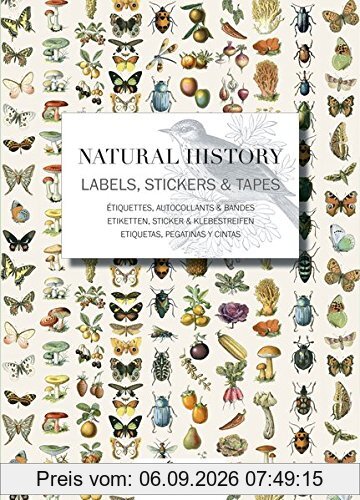 Natural History - Labels, Stickers & Tape: Label and Sticker Books (Label & Sticker Book)