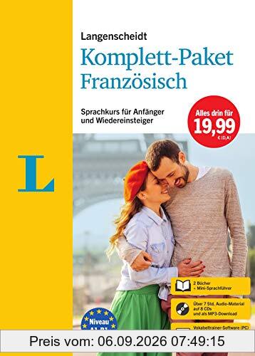 Langenscheidt Komplett-Paket Französisch: Sprachkurs für Einsteiger und Fortgeschrittene