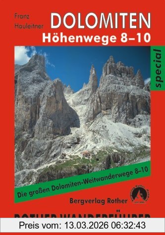Franz Hauleitner Dolomiten - Höhenwege 8 - 10