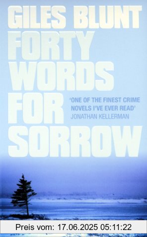 Binding : Taschenbuch, Edition : New Ed, Label : Harpercollins UK, Publisher : Harpercollins UK, NumberOfItems : 1, medium : Taschenbuch, numberOfPages : 400, publicationDate : 2002-01-02, authors : Giles Blunt, languages : english, ISBN : 0007115776