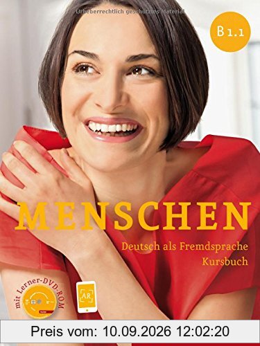 Menschen B1/1: Deutsch als Fremdsprache / Kursbuch mit DVD-ROM